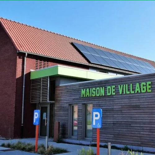 Référence ECOBATingénierie: Maison de village - COMINES (B)